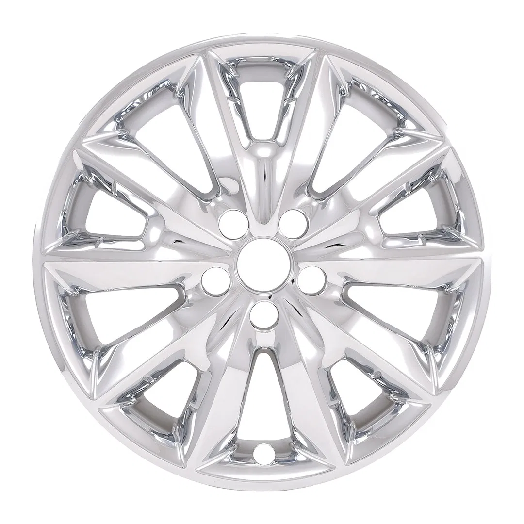 IWCIMP481X – COAST2COAST Wheel Skin, 18 Inch 10 Spokes Snap-On Plated Chrome ABS Plastic Not Compatible With Steel Wh...